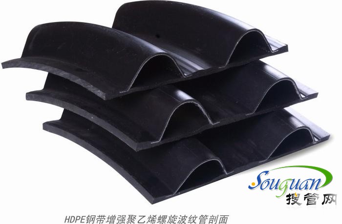 鋼帶增強聚乙烯(PE)螺旋波紋管